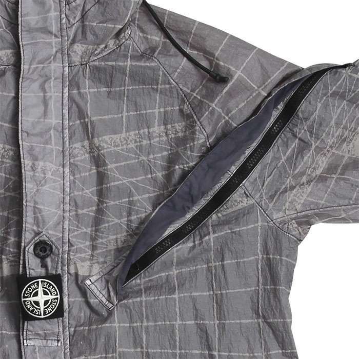 Ветровка Stone Island Reflective Grid On Lamy-tc Parka