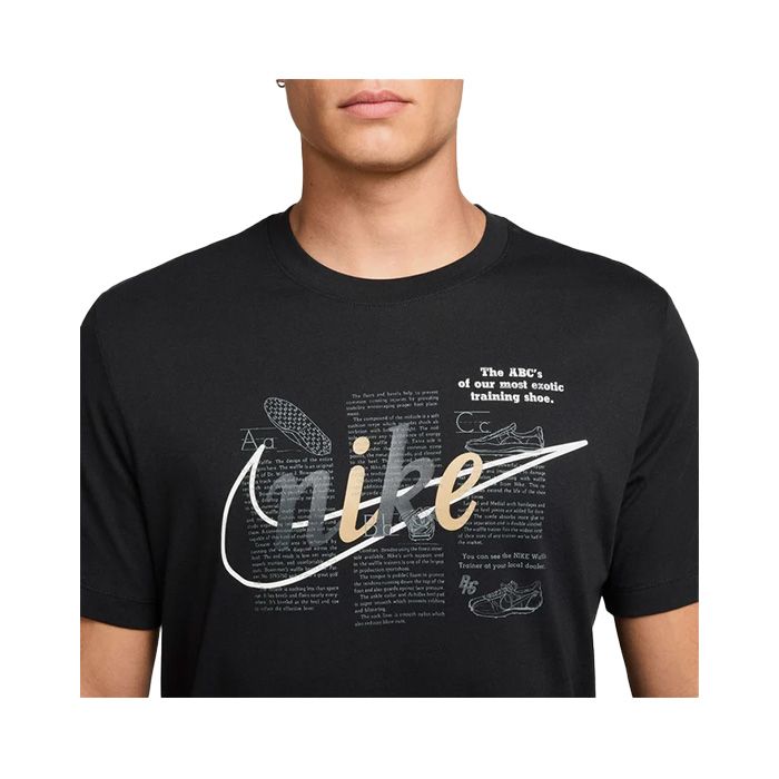 Футболка Nike IH1141-010 черная ABC