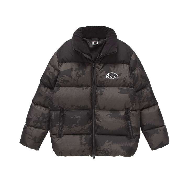 Куртка ANTEATER Downjacket-Print-Black