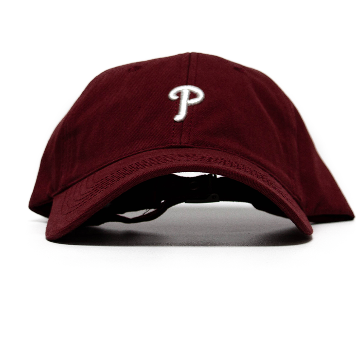 Бейсболка MLB Philadelphia Phillies красная/белое лого — фото 1