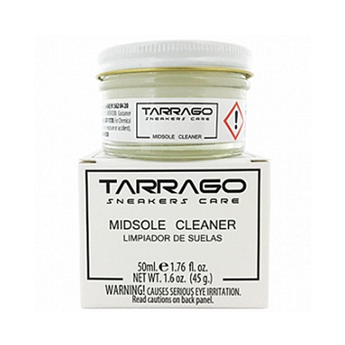 Средство для обуви Tarrago Очиститель для подошв, MIDSOLE CLEANER, стекло, 50мл.