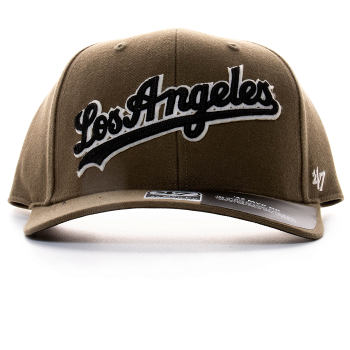 Бейсболка '47 Brand CHAIN LINK SCRIPT MVP DP Los Angeles Dodgers B-CHLDP12WBP-SW Sandalwood