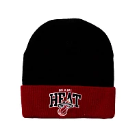 Шапка Mitchell&Ness ARCHED CUFF KNIT Miami Heat EU349-ARCHED-BLK